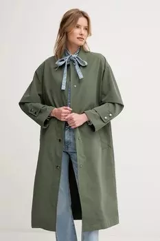 Льняная блузка United Colors Of Benetton, бежевый