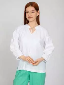 Льняная блузка Vicci Germany, белый