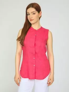 Льняная блузка Vicci Germany, красный