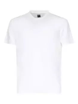 Льняная футболка Fedeli, белый