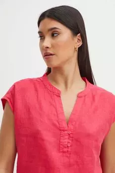 Льняная футболка Medicine, оранжевый