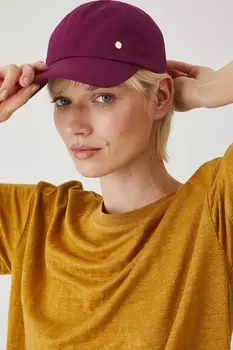 Льняная кепка с козырьком Medicine, розовый