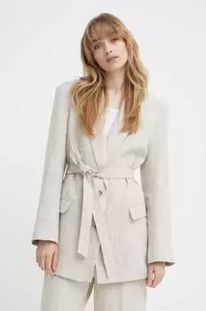 Льняная куртка Alohas, бежевый