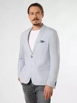 Льняная куртка marcello Nils Sundstrm, синий