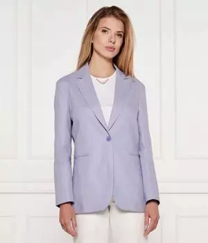 Льняная куртка Regular fit Liu Jo, лавандовый