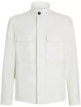 Льняная куртка Zegna, белый