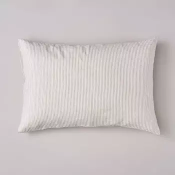 Льняная наволочка Bassols, серый