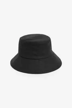 Льняная панама Gant, черный