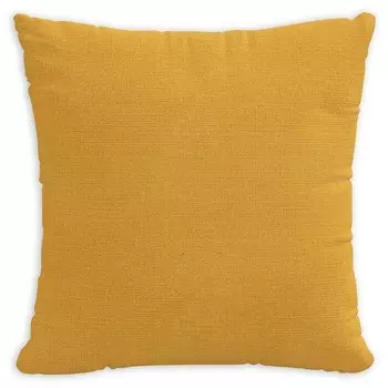 Льняная пуховая подушка «Воробей и крапивник», 20 x 20 дюймов Sparrow & Wren, желтый