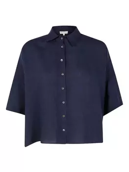 Льняная рубашка Antonelli, синий