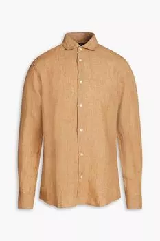 Льняная рубашка Антонио FRESCOBOL CARIOCA, коричневый
