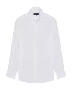 Льняная рубашка Antonio Frescobol Carioca, white