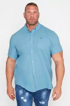 Льняная рубашка BadRhino, синий