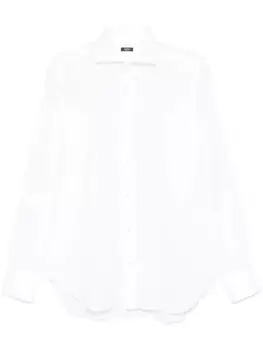 Льняная рубашка Barba, белый