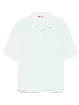 Льняная рубашка Barena, синий