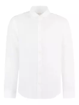 Льняная рубашка Bastoncino, белый