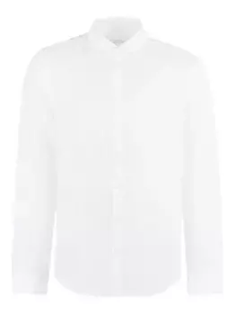 Льняная рубашка Bastoncino, белый