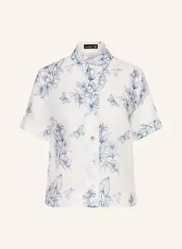 Льняная рубашка блузка vl-amis-kn Van Laack, мультиколор