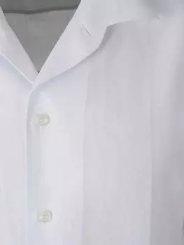 Льняная рубашка Brioni, белый