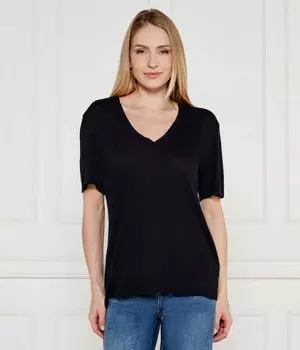 Льняная рубашка c_ela_1 Regular fit Boss Orange, черный