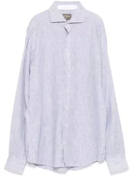 Льняная рубашка Cannes N.Peal, синий