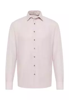 Льняная рубашка COMFORT FIT ETERNA, песочный