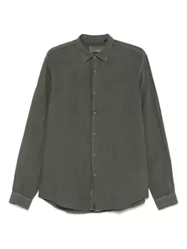 Льняная рубашка Costumein, зеленый