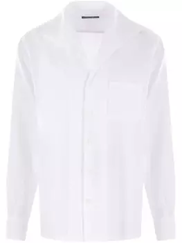 Льняная рубашка Dolce & Gabbana, белый