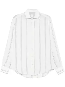 Льняная рубашка Eleventy, белый