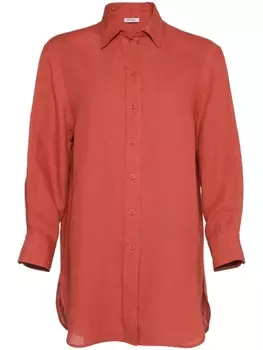 Льняная рубашка ERES, оранжевый