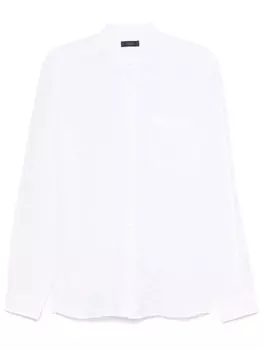 Льняная рубашка Fay, белый