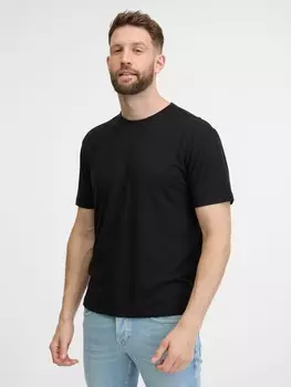 Льняная рубашка Gap, черный