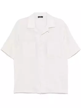 Льняная рубашка Herno, нейтральный