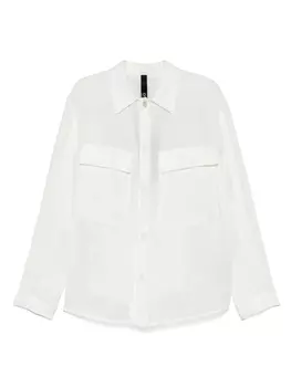 Льняная рубашка Hevo, белый