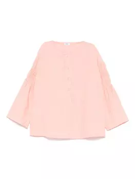 Льняная рубашка Il Gufo, розовый