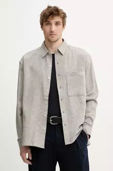 Льняная рубашка Iro, бежевый