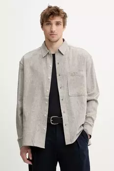 Льняная рубашка Iro, бежевый