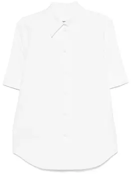 Льняная рубашка Jil Sander, белый