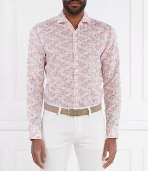 Льняная рубашка Joop! 146Pai-W Slim Fit, цвет pesca
