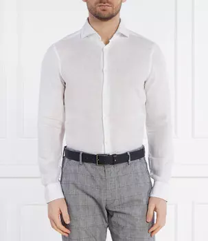 Льняная рубашка Joop! 146Pai-W Slim Fit, белый