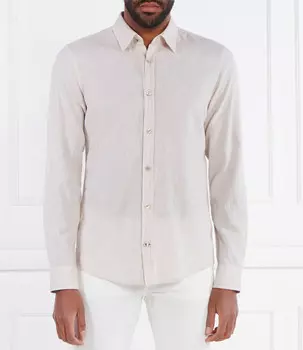 Льняная рубашка Joop! Jeans Hanson2K-W Regular Fit, бежевый