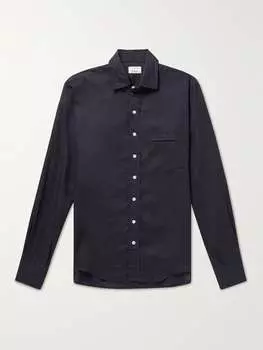 Льняная рубашка Kingsman, нави