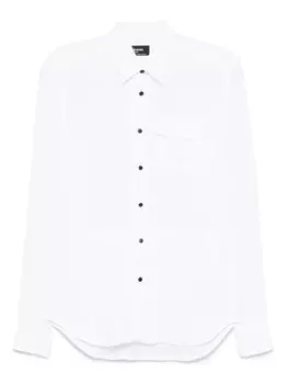 Льняная рубашка Kiton, белый