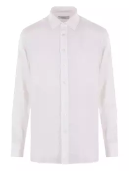 Льняная рубашка Lardini, белый