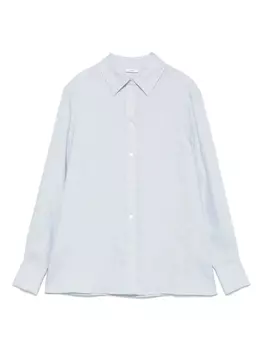 Льняная рубашка Lardini, синий