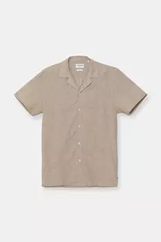 Льняная рубашка Lindbergh, бежевый