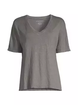 Льняная рубашка Majestic Filatures Majestic Filatures, серый