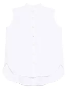 Льняная рубашка Malo, белый