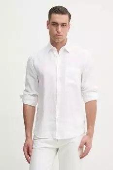 Льняная рубашка Marc O'Polo, белый