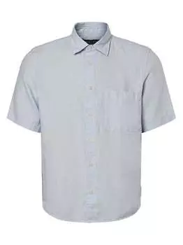 Льняная рубашка Marc O'Polo, синий